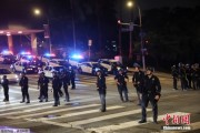 府谷约200名海军陆战队士兵进驻洛杉矶 开始执行警戒守卫任务